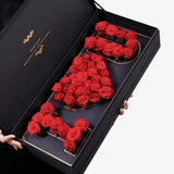 I love you boxes flowers eternity flowers