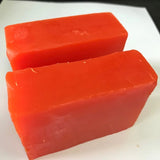 4 jumbo papaya tumeric carrots soap