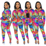 2 PCs casual set mosaiïc