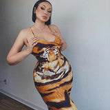 Tigger Spaghetti dress