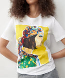 Yellow paint tshirt