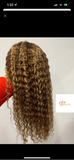 26  nch Deep curls highlights 13x4